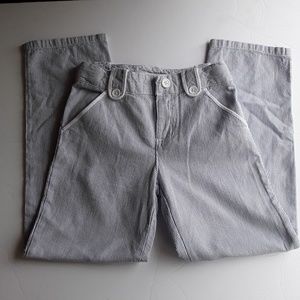 Stripped casual pants